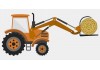 Sticker tracteur avec fourche