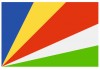 Sticker drapeau Seychelles