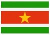 Sticker drapeau Suriname