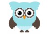 Stickers Hibou chambre deco