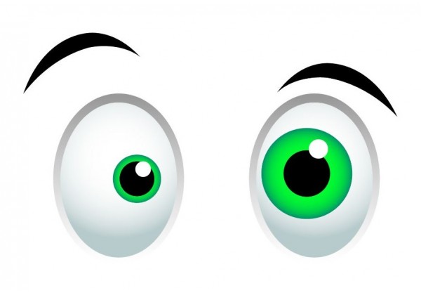 Stickers Chat grand yeux - Autocollant muraux et deco